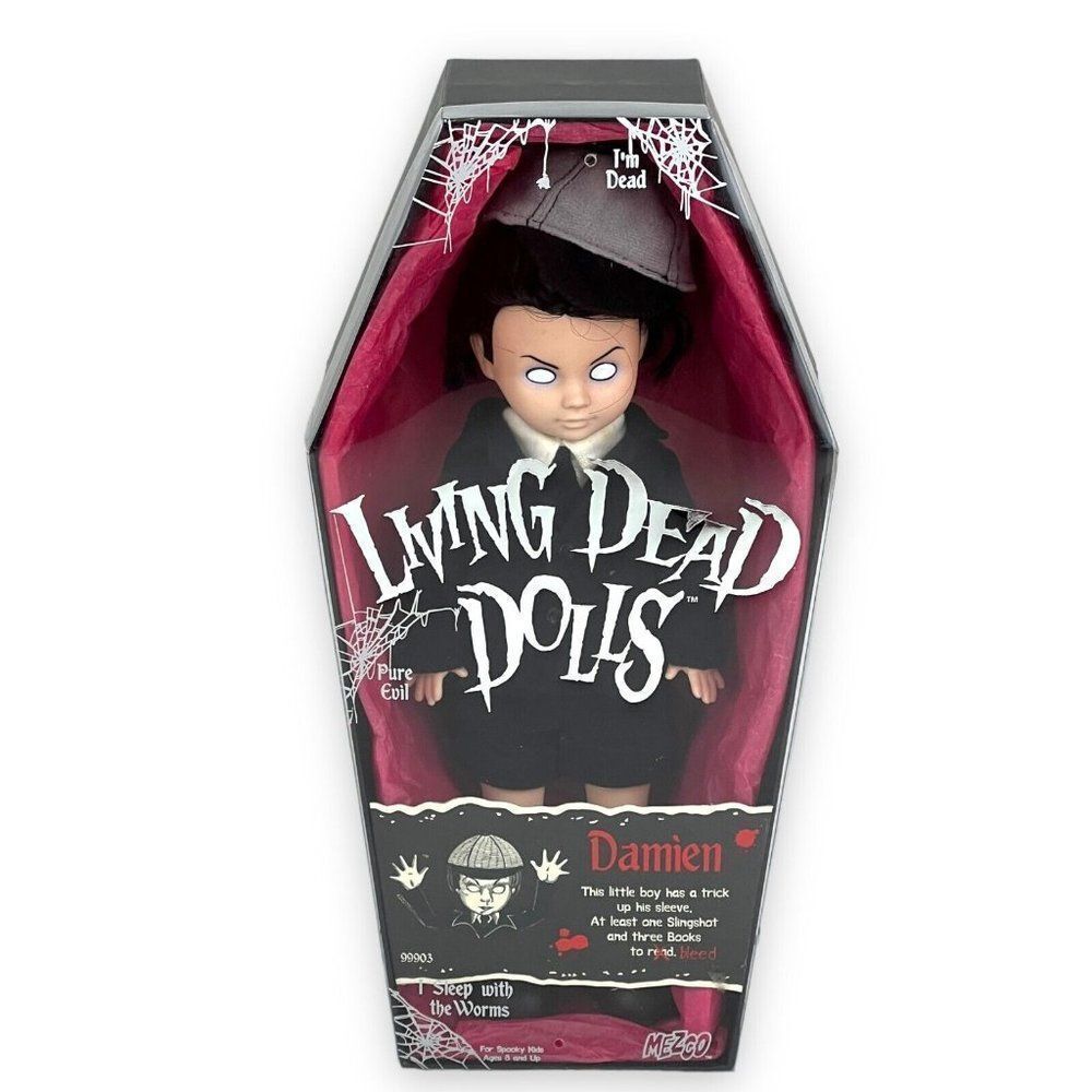 Mezco Toyz Living Dead Dolls DAMIEN Series 1 Japan 99903 Open Box NRFB 2000